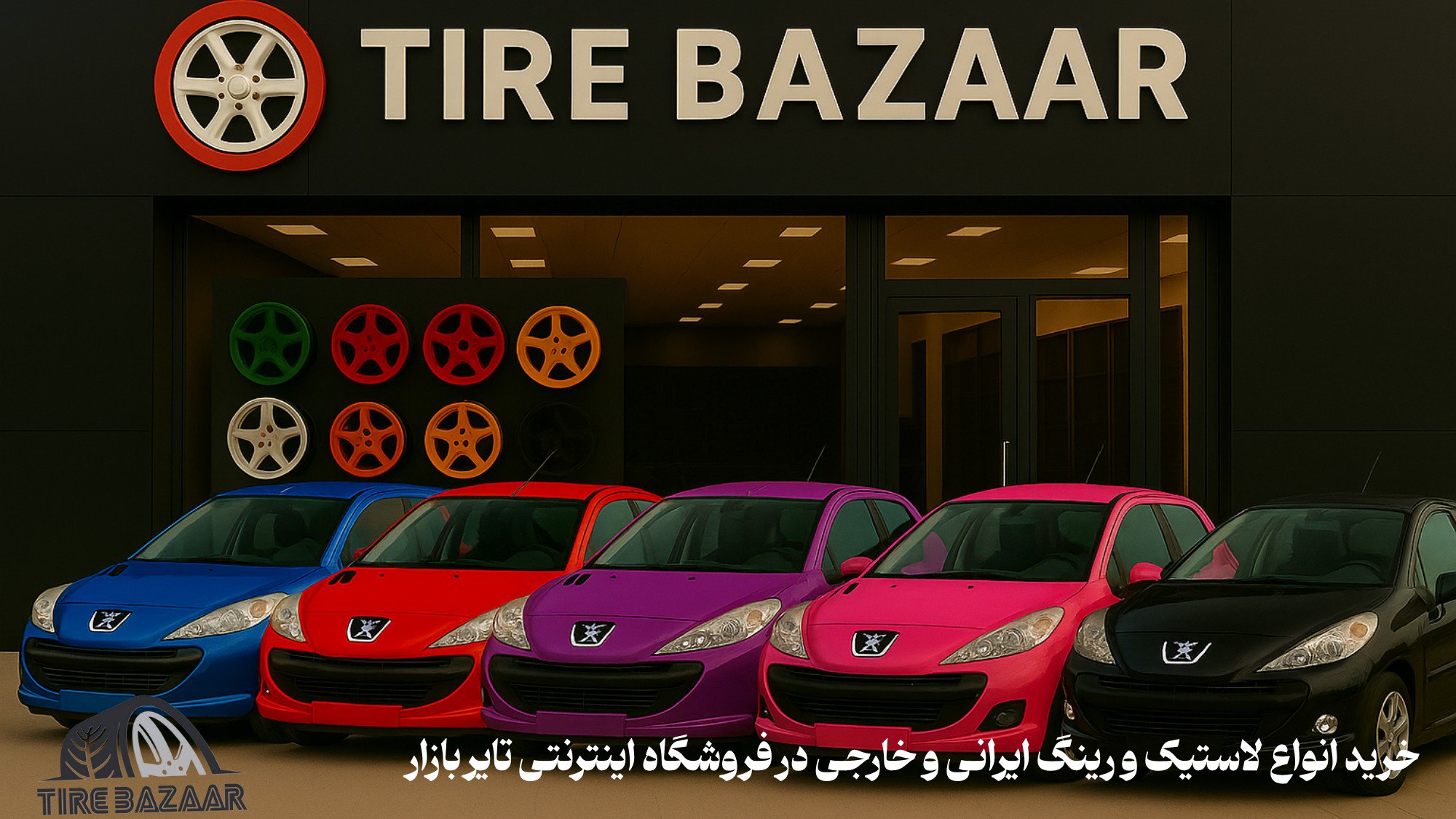 لاستیک مناسب 207